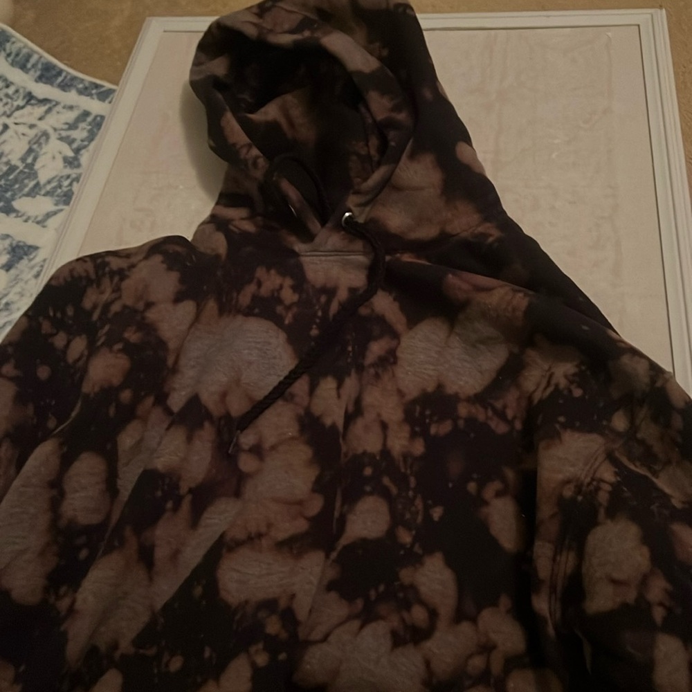 custom tye dye hoodie size M